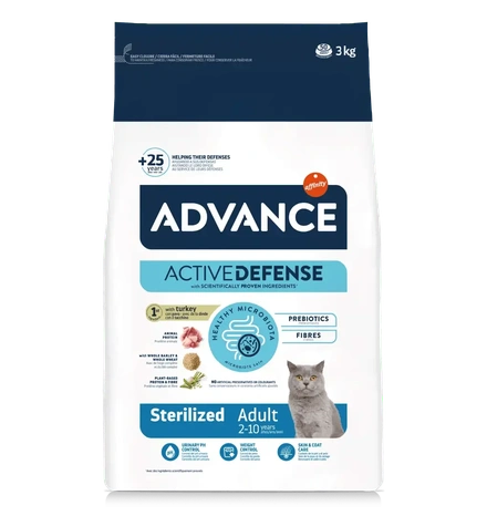 Advance Cat Adult Sterilized Turkey & Rice