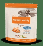 Nature's Variety Dog Original No Grain Mini Adulto Salmão