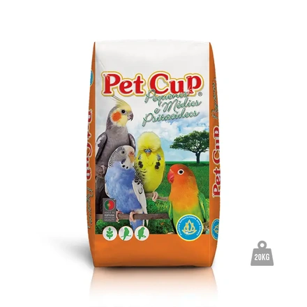Pet Cup Psitacídeo Mistura de Cereais Standart
