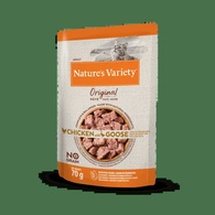Nature's Variety Cat Wet Original No Grain Frango & Ganso 12x70g