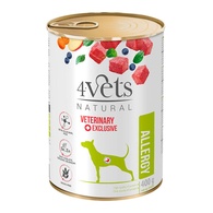 Dieta Veterinária "4Vets" Cães - Allergy - 400g