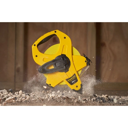 Fita Longa Fibra De Vidro Aberta Power Winder 60M Stanley 2-34-775