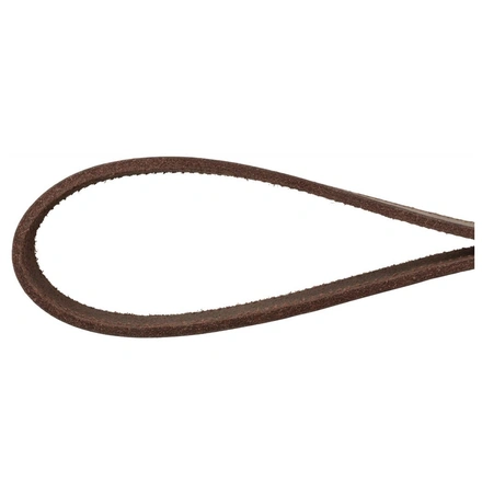 Trela "Rustic" Em Couro - Castanho Escuro