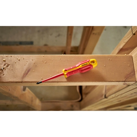 Chave de Fenda STANLEY Pozidriv Isolado 1000v Pz1x80mm FMHT65758-0