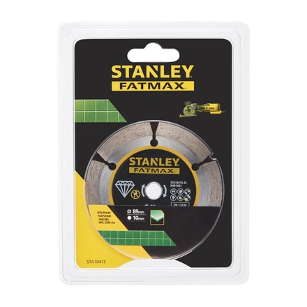 Disco de Diamante Segmento 89mm Stanley STA10415-XJ