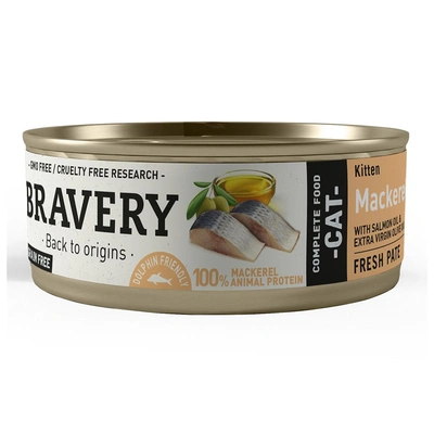 "Bravery" Kitten - Mackerel (12 Unidades)