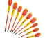 Conjunto de 10 Chaves de Fenda Eletricista Isoladas FATMAX STANLEY FMHT62573-0
