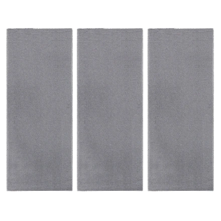 3 Folhas De Lixa G120 Malha 1/2 115X280mm – Sem Velcro Stanley STA39007-XJ