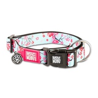 Max & Molly - Coleira Com Id Tag "Cherry Bloom"