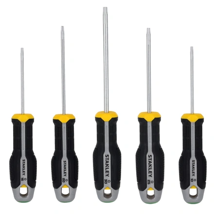Conjunto Chaves de Fenda STANLEY Torx T10, T15, T20, T25, T27, T30 Y T40 - 7 Peças FMHT65777-0
