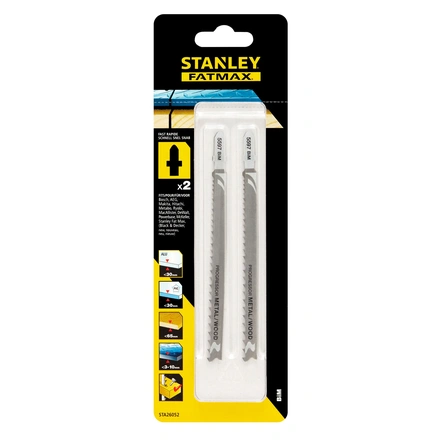 Pack 2 Lâminas Bimetalicas 105mm Stanley STA26052-XJ