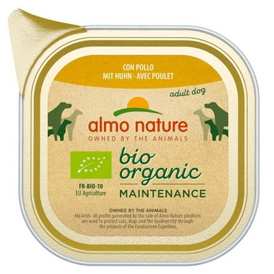 "Almo Nature" Dog Bio Organic - Frango (9 Unidades)