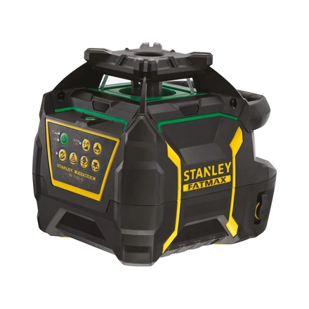 Nível laser VERMELHO rotativo com bateria de lítio recarregável. Alcance 60m (600m com detetor) FATMAX STANLEY FMHT77447-1
