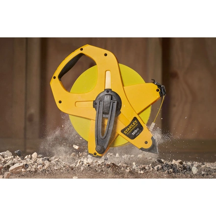 Fita Longa Fibra De Vidro Aberta Power Winder100M Stanley 2-34-777
