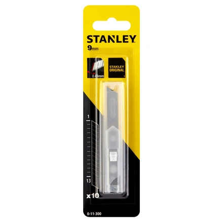 Lâmina Para X-Acto 9Mm - 10 Uds Stanley 9mm 0-11-300