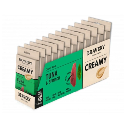 Bravery Creamy - Atum & Espinafre
