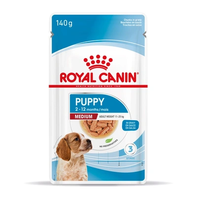 Royal Canin Cão CHN MEDIUM PUPPY 10X140GR