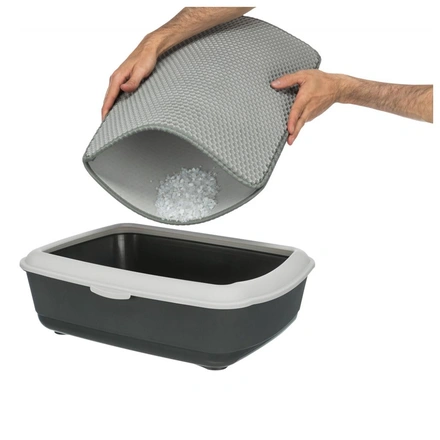 Tapete-Crivo Para Wc De Gatos