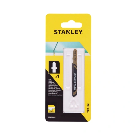 Lâmina TCT/HM Para Cerâmica 5-10mm Stanley STA26051-XJ
