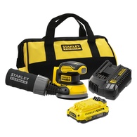 Lixadora Rotorbital 18v c/ 1 Bateria 2ah, Carregador 2a e Saco de Transporte STANLEY SFMCW220D1S-QW