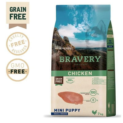 Bravery - Chicken Mini Puppy Small Breeds (Grain Free)