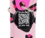 Max & Molly - Coleira Com Id Tag "Leopard Pink"