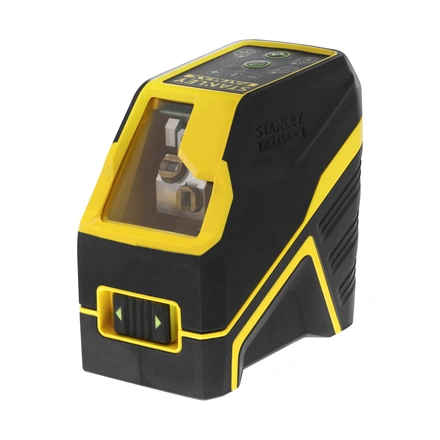 Nível laser VERDE em cruz com pilhas alcalinas. Alcance 20m (50m com detetor) FATMAX STANLEY FMHT77586-1