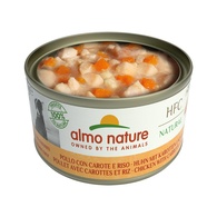 "Almo Nature" Hfc Dog Natural - Frango+Cenoura+Arroz (24 Unidades)