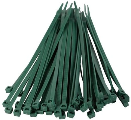 Abracadeira Serrilha Verde 4.8 x 400mm (50uni)