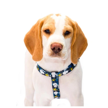 Snoopy - Peitoral (Azul/Xadrez)