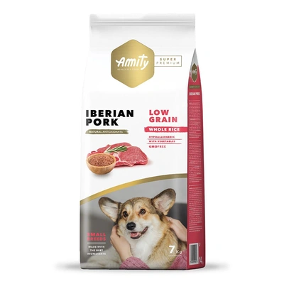 Amity Super Premium (Low Grain) - Mini Adult Iberian Pork