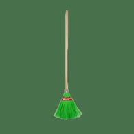 Vassoura de Jardim Nylon Verde