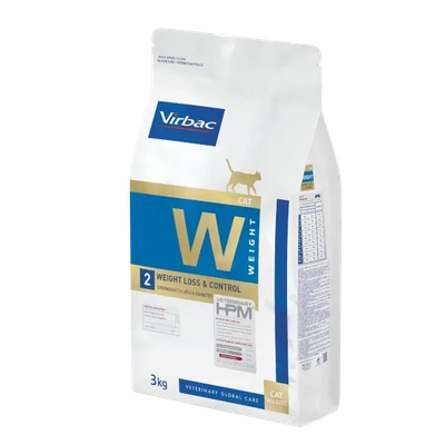 Virbac HPM Veterinary W2 Cat Weight Loss & Control