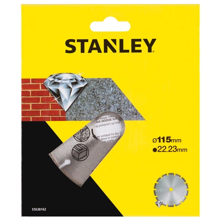 Disco de Diamante 115mm p/ Pedra Stanley STA38162-XJ