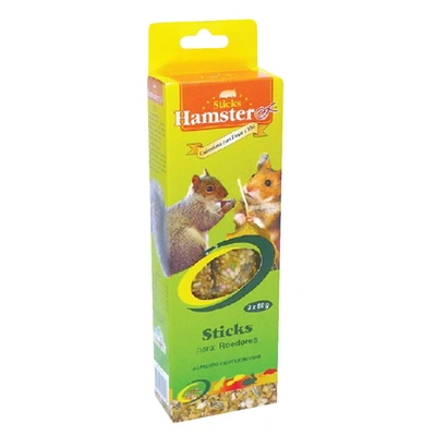 Hamsterex - Sticks Com Frutos E Mel