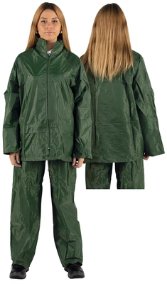 Fato de Chuva Nylon Verde