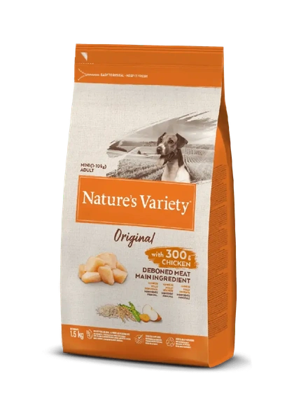 Nature Variety Dog Original Mini Adulto Frango