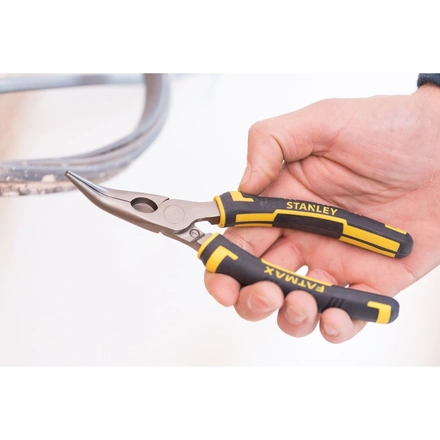 Alicate Boca Longa Curva 160mm STANLEY FATMAX 0-89-871