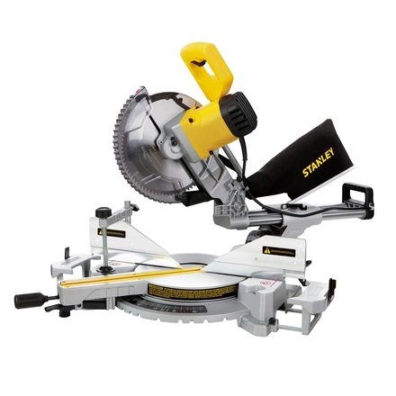 Serra De Esquadria Telescópica Deslizante De Duplo Bisel 1.800w Ø254mm STANLEY SM1800-QS