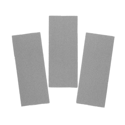 3 Folhas De Lixa G120 S/ Velcro Malha 1/3 93X190mm Stanley STA39057-XJ