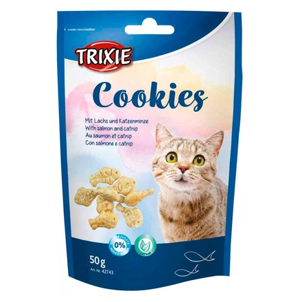 "Cookies" Com Salmão E Catnip