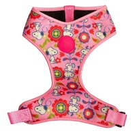 Snoopy - Colete Peitoral "Mesh" (Rosa/Flores)