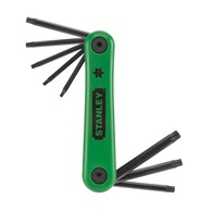 Conjunto de Chaves Torx Dobráveis STANLEY T9 - T40 (8 Unid.) 4-69-263