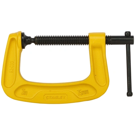 Grampo em C MAXSTEEL 75 mm STANLEY 0-83-033