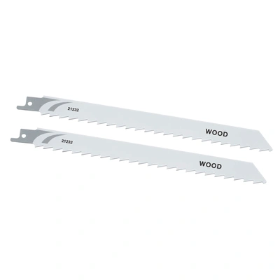 Lâminas de serra madeira HCS, corte grosseiro, 228mm — 2 Uni STANLEY STA21232-XJ