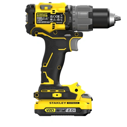 KIT Berbequim Aparafusadora V20 18V 80Nm, Carregador e 2 Baterias Stanley SFMCD726D2T-QW
