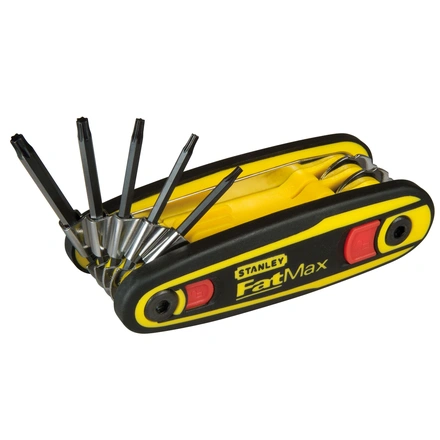 Conjunto de 8 Chaves Hexagonais com Bloqueio FATMAX STANLEY 0-97-552