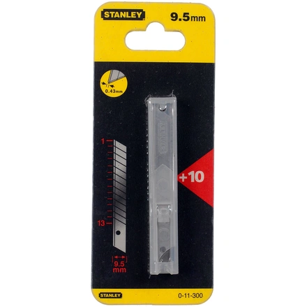 Lâmina Para X-Acto 9Mm - 10 Uds Stanley 9mm 0-11-300