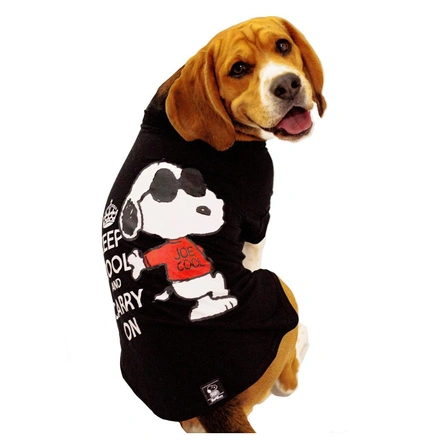 Snoopy - T-Shirt (Preta/Keep Cool)