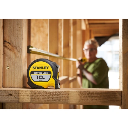 Ficha Metrica Control-Lock 10Mx25mm Stanley STHT37233-0